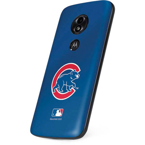 MLB Chicago Cubs Alternate/Away Jersey Moto E5 Play Skin